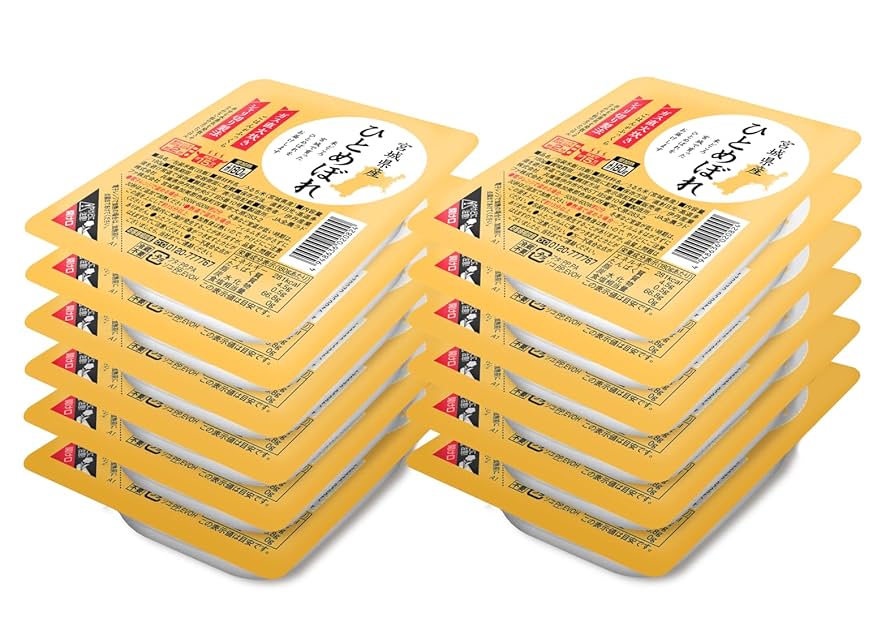 みやぎひとめぼれ真空パックご飯　専用 Amazon.co.jp: パックご飯 宮城県産ひとめぼれ (12パック
